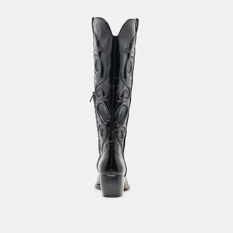 Mirla Boots Black Leather 13