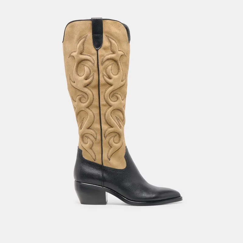Mirla Boots Black Multi Leather 1