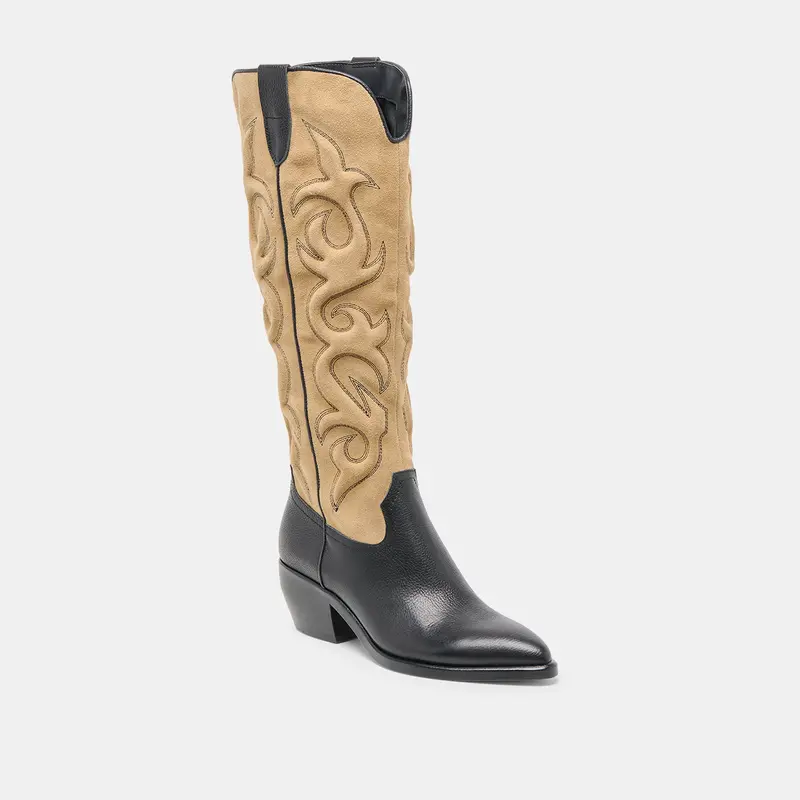 Mirla Boots Black Multi Leather 3