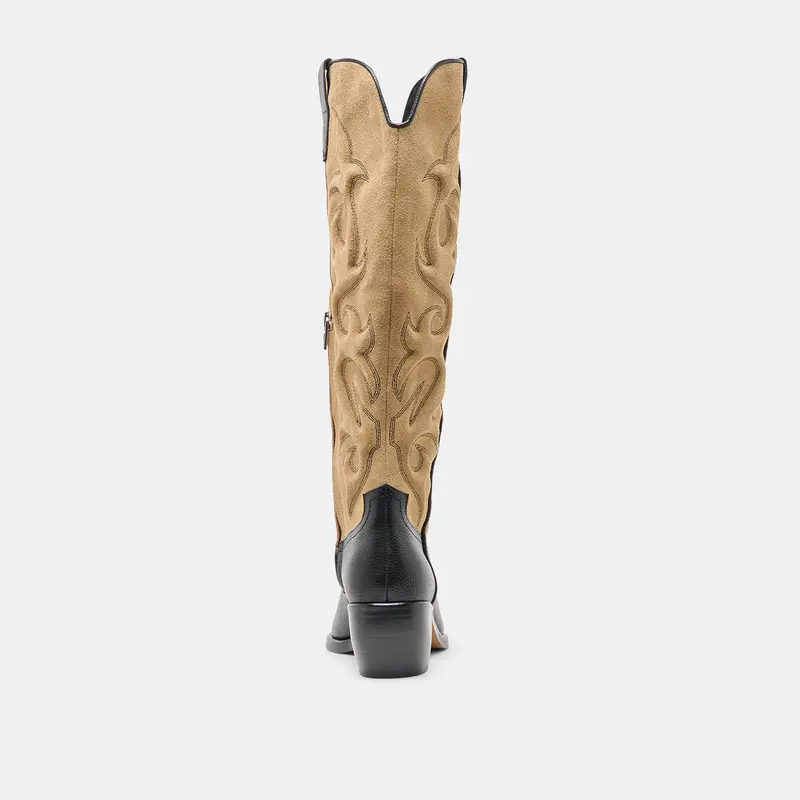 Mirla Boots Black Multi Leather 9