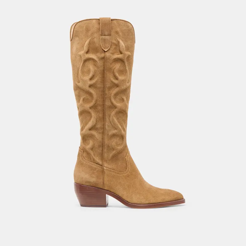 Mirla Boots Lt Brown Suede 1