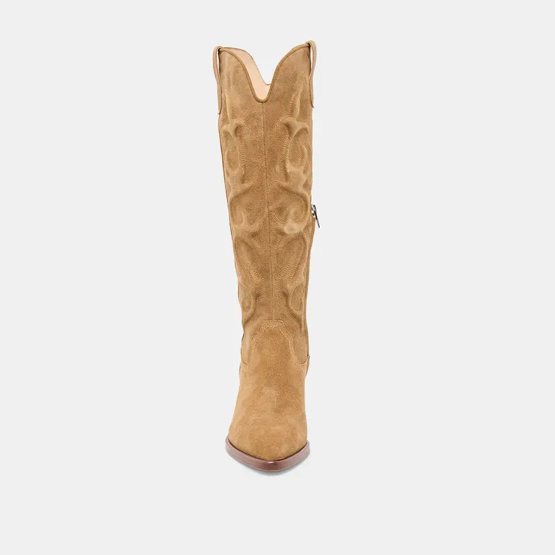 Mirla Boots Lt Brown Suede 11
