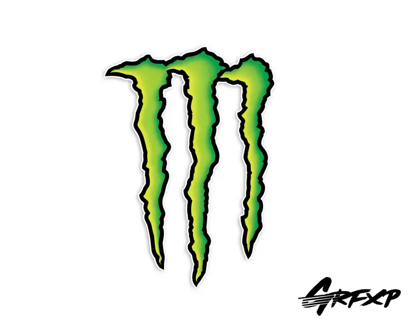 Monster Energy Printed Sticker 1