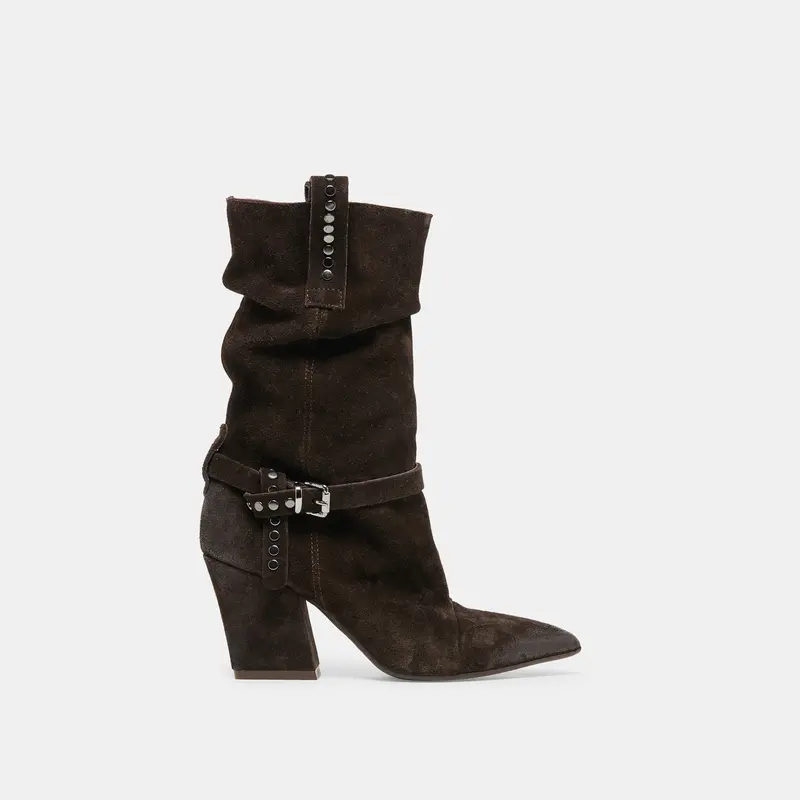 Morla Boots Dk Brown Suede 1