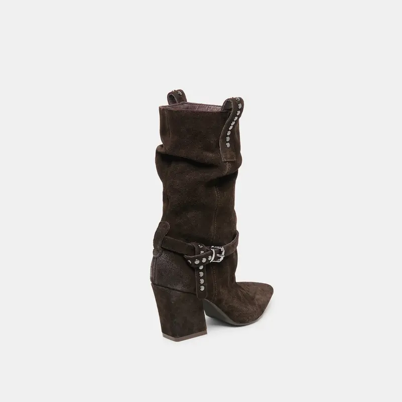 Morla Boots Dk Brown Suede 3