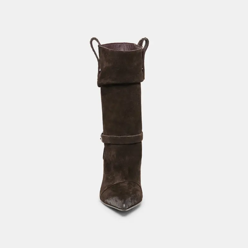 Morla Boots Dk Brown Suede 6