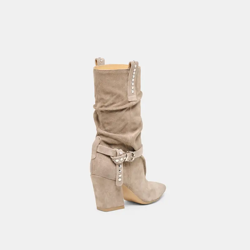 Morla Boots Taupe Suede 5