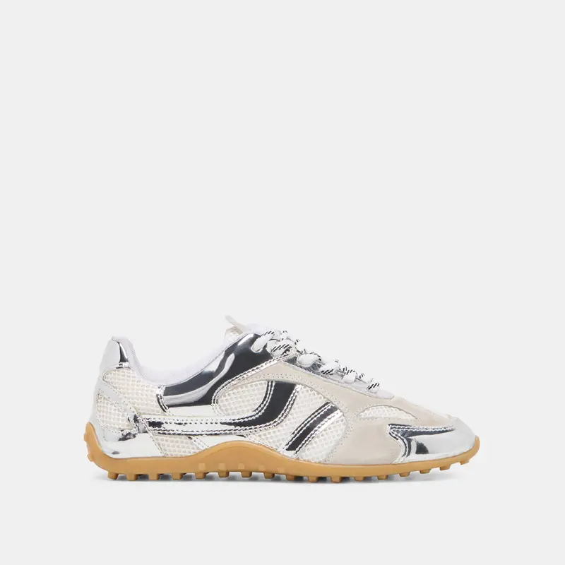 Myles Sneakers Silver Multi Leather 1