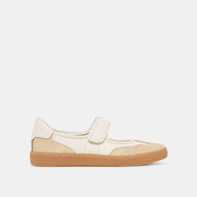 Nanet Sneakers Ivory Multi Leather 1
