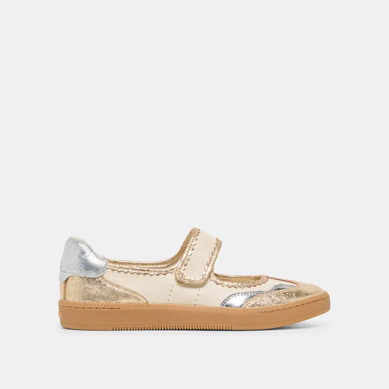 Nanet Sneakers Metallic Multi Leather 1