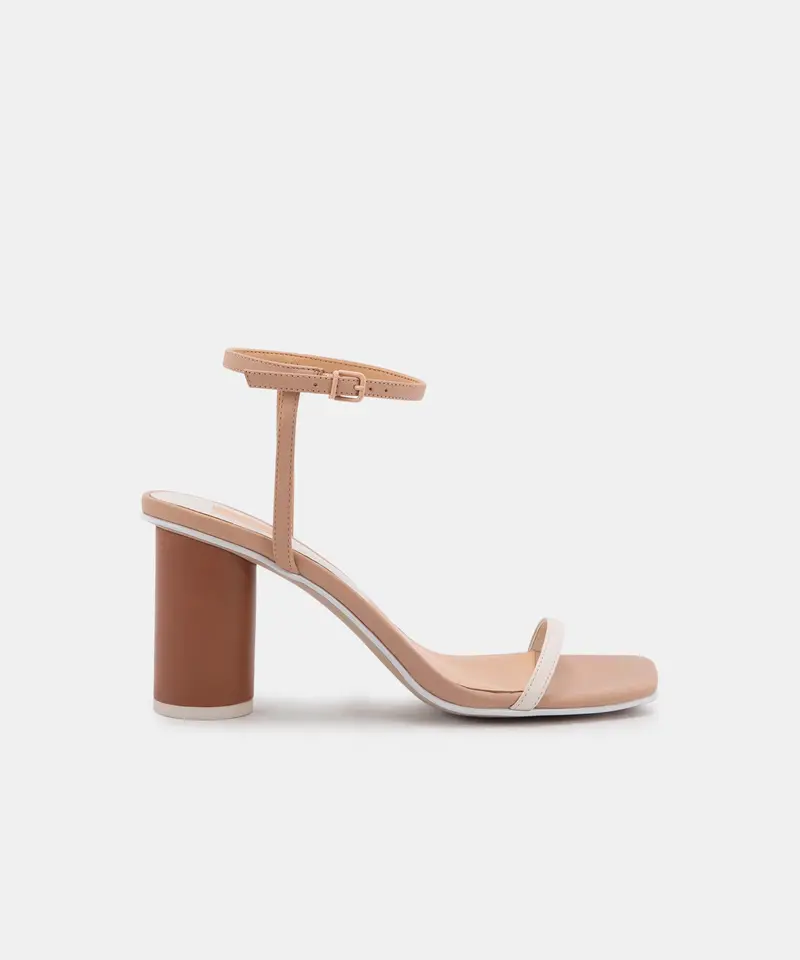 Naomey Heels Nude Multi Leather - Re:Vita 1