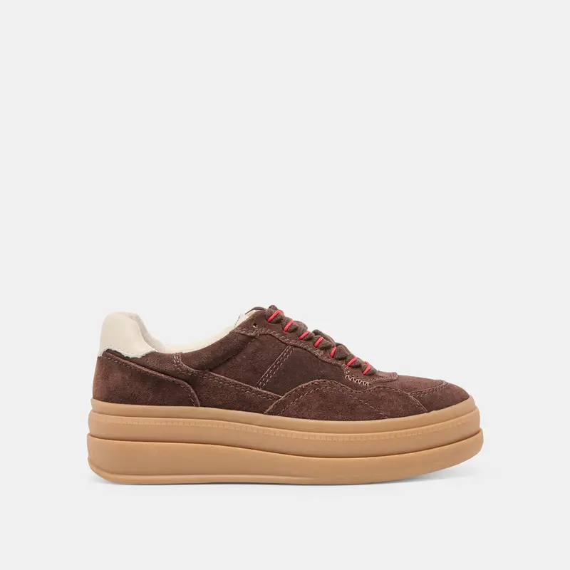 Naomy H2o Sneakers Dk Brown Suede 1