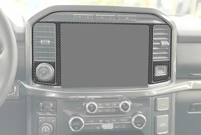Navigation Screen Accent Trim Fits 2021-2026 Ford F-150 1