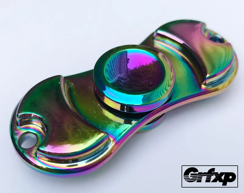 Neochrome Fidget Spinner 1