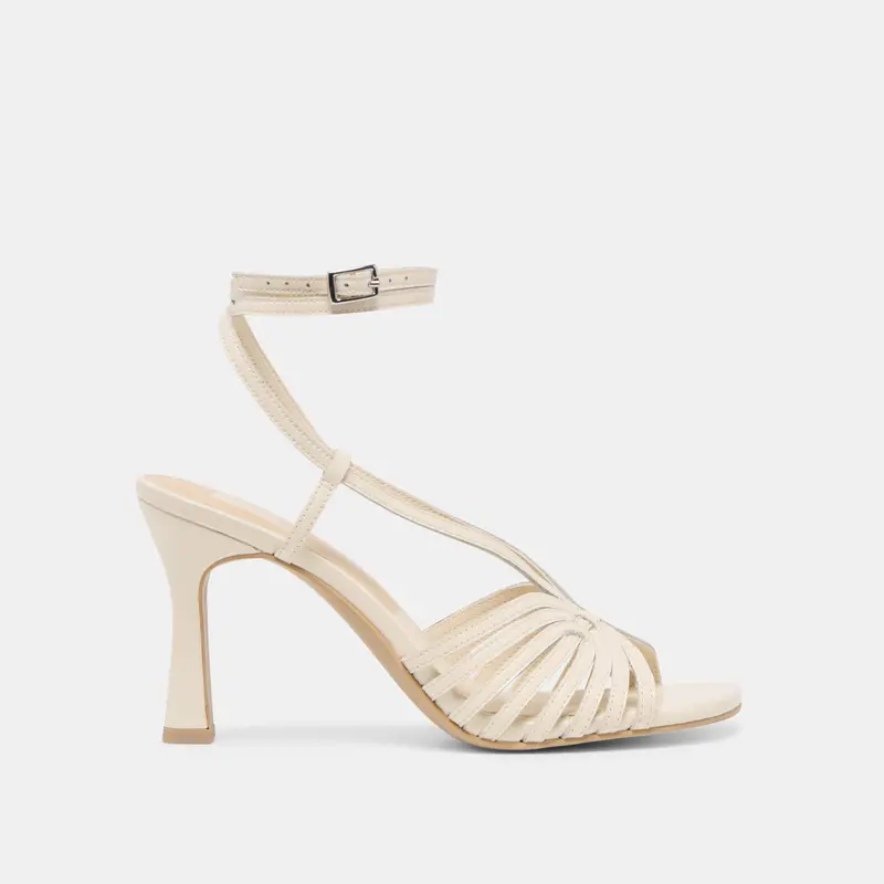 Nivana Heels Off White Crinkle Patent 1
