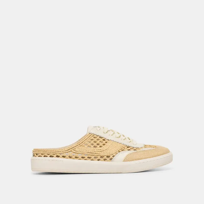 Notice Slide Woven Sneakers Lt Natural Woven Raffia 1