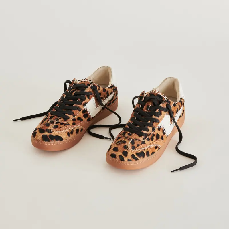 Notice Stitch Sneakers Dk Leopard Calf Hair - Re:Vita 1