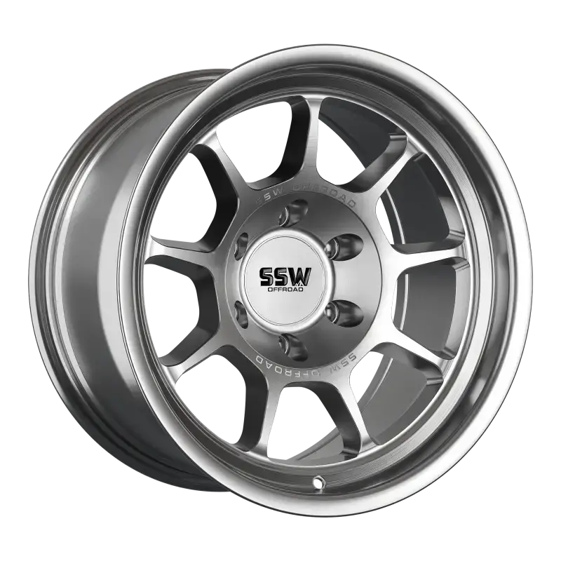 Nova/ Machined Silver / 17X9.0 -25 1