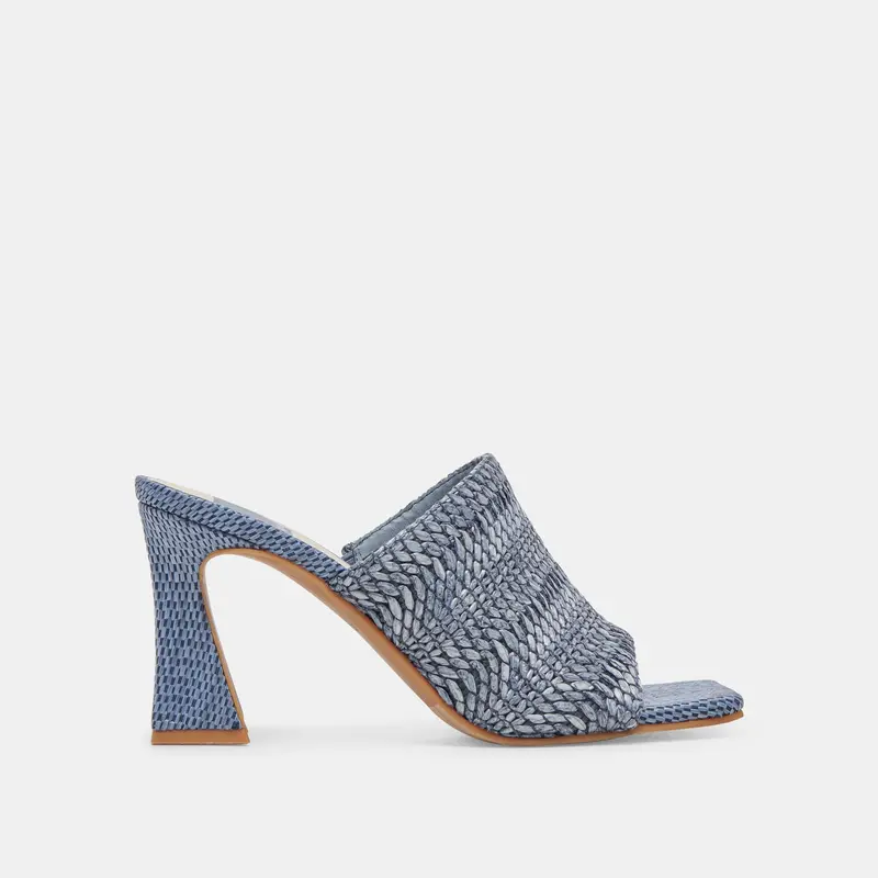 Novis Heels Blue Woven - Re:Vita 1