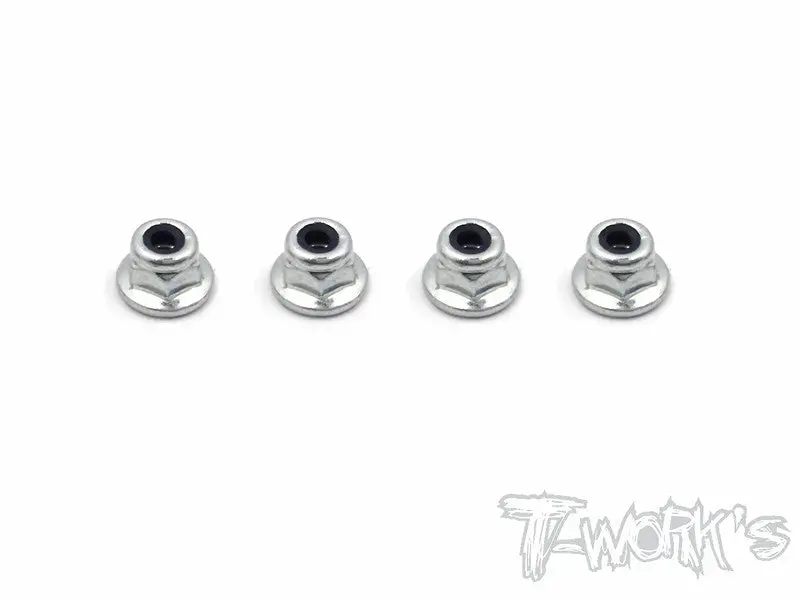 Nss-3Fln Nickel Plated M3 Lock Nuts ( 4Pcs. ) 1