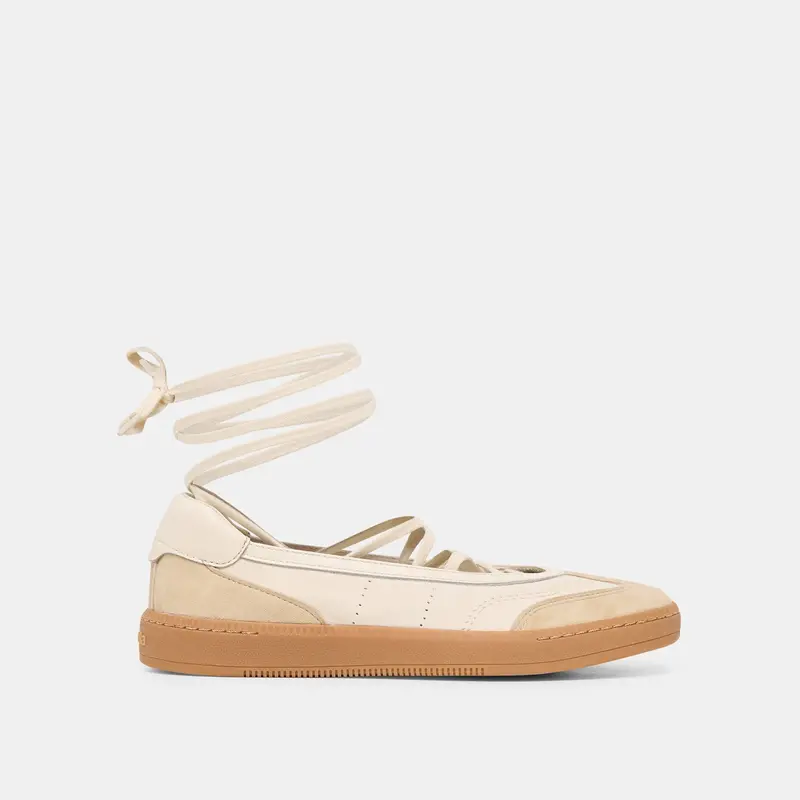 Nyomie Sneakers Ivory Multi Leather 1
