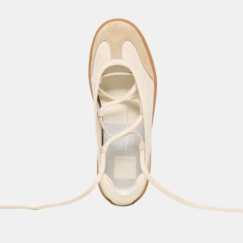 Nyomie Sneakers Ivory Multi Leather 14