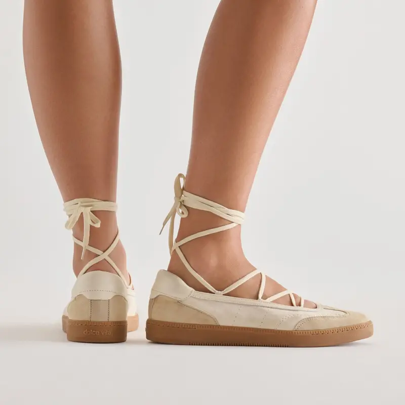 Nyomie Sneakers Ivory Multi Leather 4