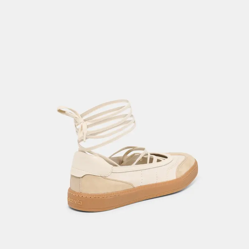 Nyomie Sneakers Ivory Multi Leather 5