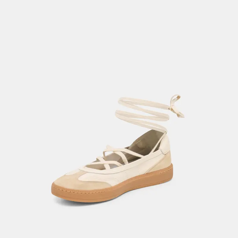 Nyomie Sneakers Ivory Multi Leather 7