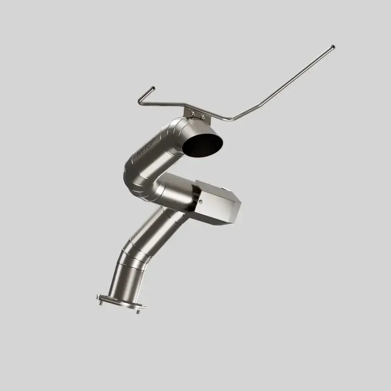 Nytop Titanium Axle Dump Exhaust For 2024-Current Lexus Gx550/Toyota Land Cruiser 1