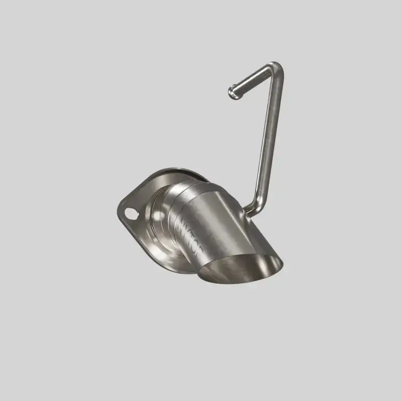 Nytop Titanium Axle Dump Exhaust Tip For 2023-Current Toyota Sequoia 1
