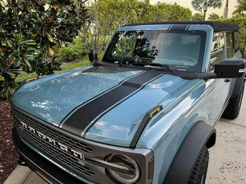 Offset Racing Hood Stripes V1 For 2021+ Bronco 1
