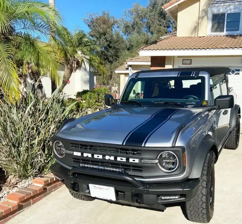 Offset Racing Hood Stripes V1 For 2021+ Bronco 4