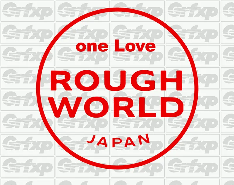 One Love Rough World Sticker 1
