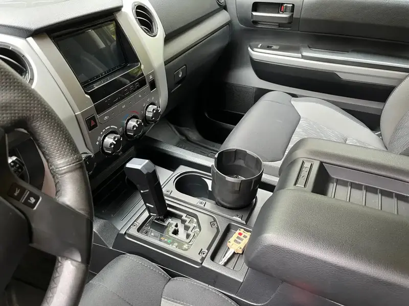 Oversize Cup Holder (For 2014-2021 Tundra) - Lunar Rock 4