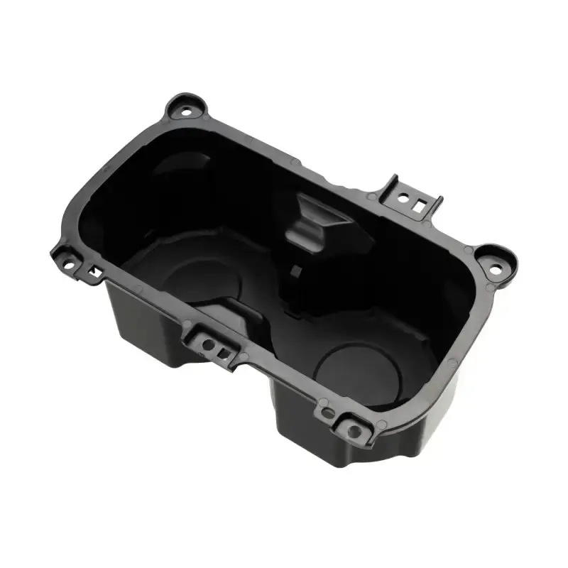 Oversize Cup Holder With Tray (For 2016-2023 Tacoma) - Black 1
