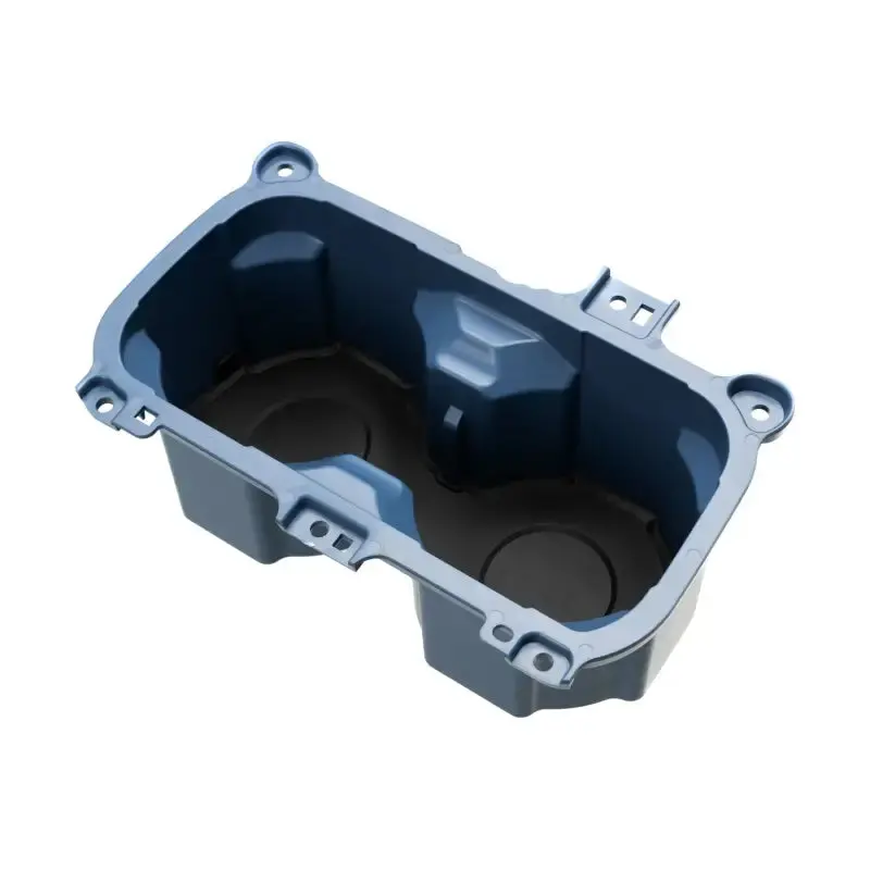 Oversize Cup Holder With Tray (For 2016-2023 Tacoma) - Cavalry Blue 1