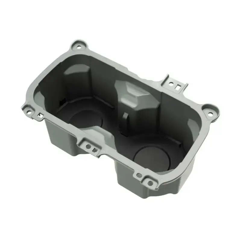 Oversize Cup Holder With Tray (For 2016-2023 Tacoma) - Lunar Rock 1