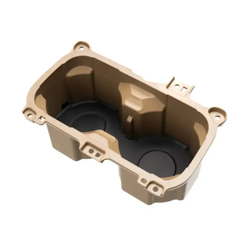 Oversize Cup Holder With Tray (For 2016-2023 Tacoma) - Quicksand 1