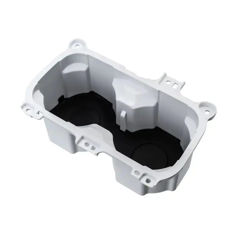 Oversize Cup Holder With Tray (For 2016-2023 Tacoma) - White 1
