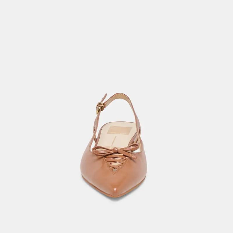 Owana Flats Saddle Leather 6