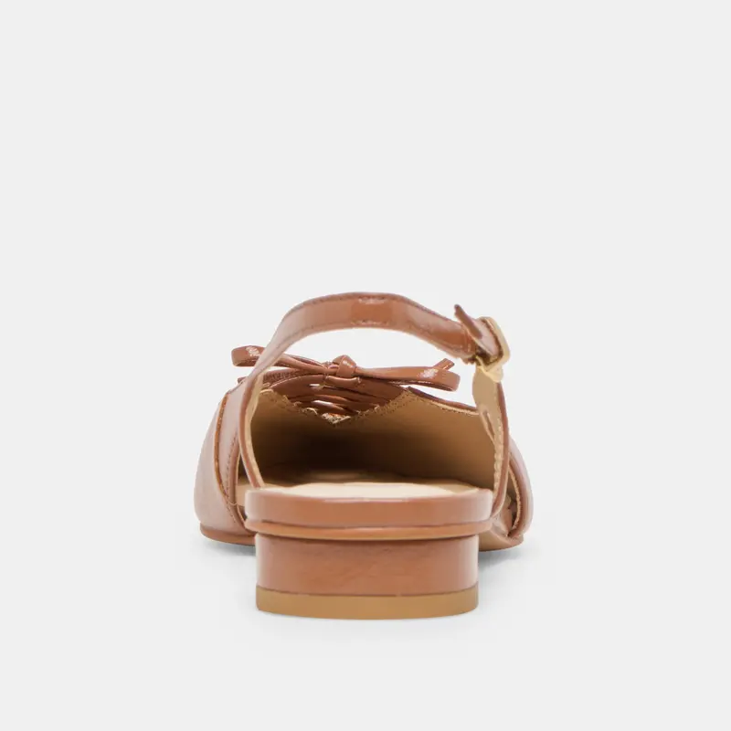 Owana Flats Saddle Leather 7