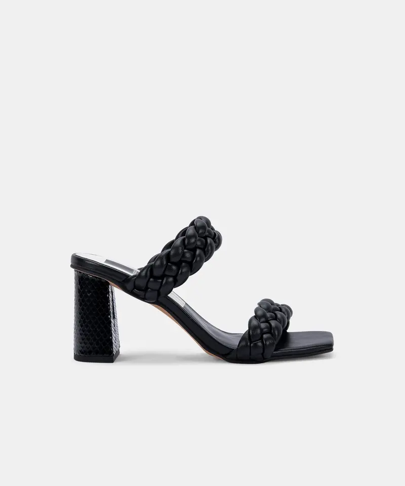 Paily Wide Heels Black Stella - Re:Vita 1