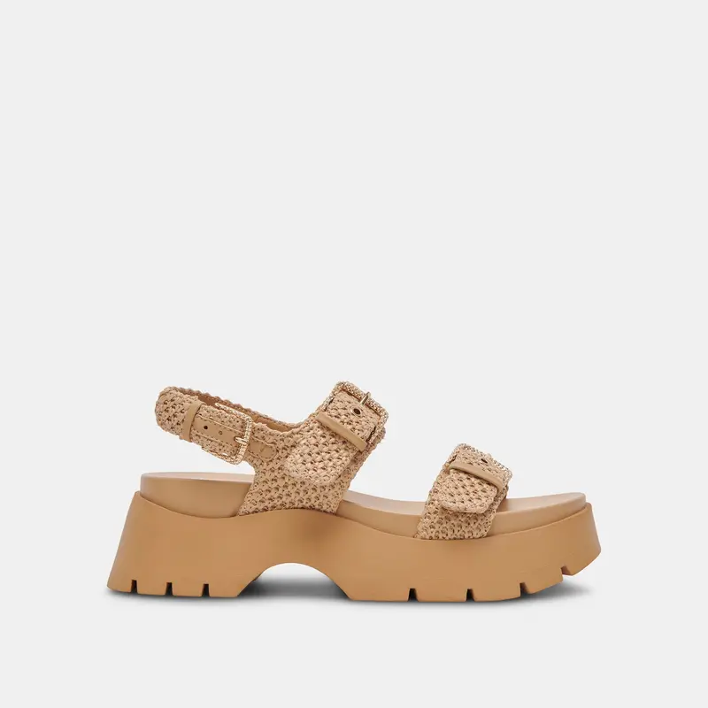 Palda Sandals Natural Raffia - Re:Vita 1