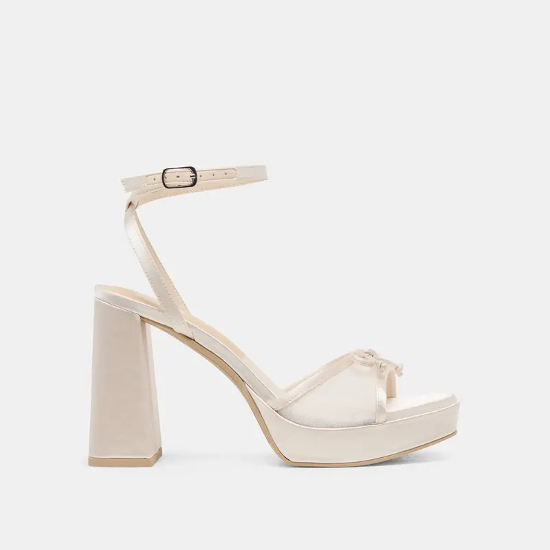Pandor Heels White Tulle 1