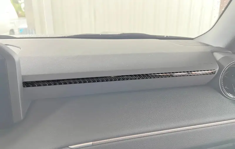Passenger Side Dash Line Accent Trim Fits 2024-2026 Toyota Land Cruiser 1