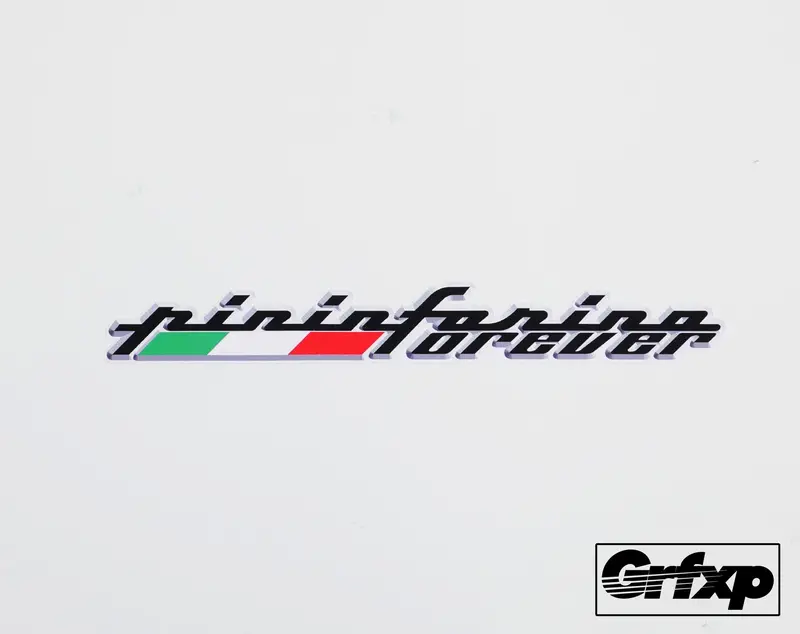 Pininfarina Forever Printed Sticker 1