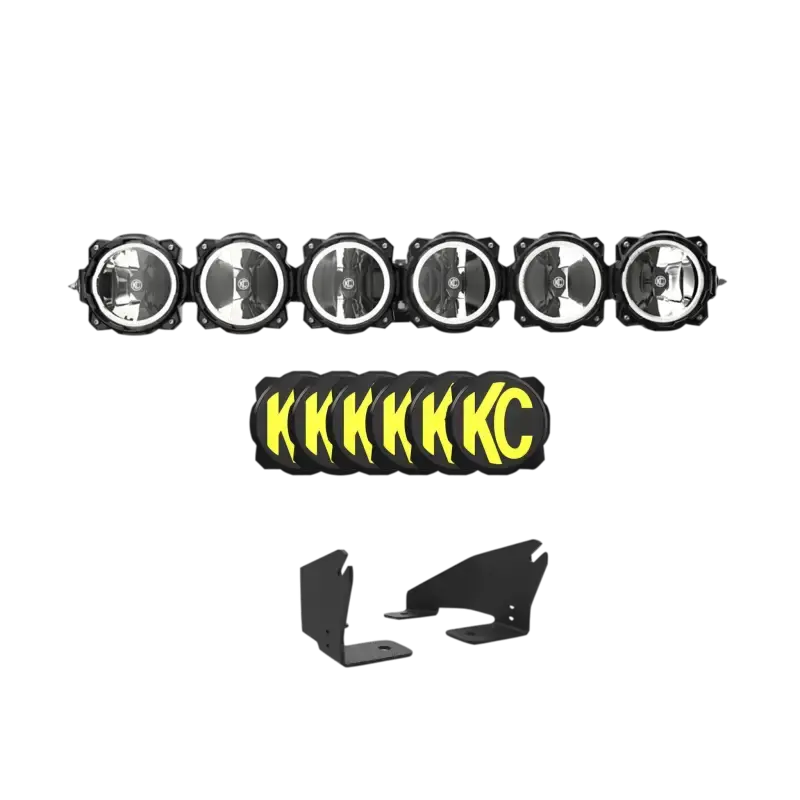 Polaris Rzr Pro R Light Bar Kit - 39" Pro6 Gravity® Led Light Bar - 6-Light - #91343 1