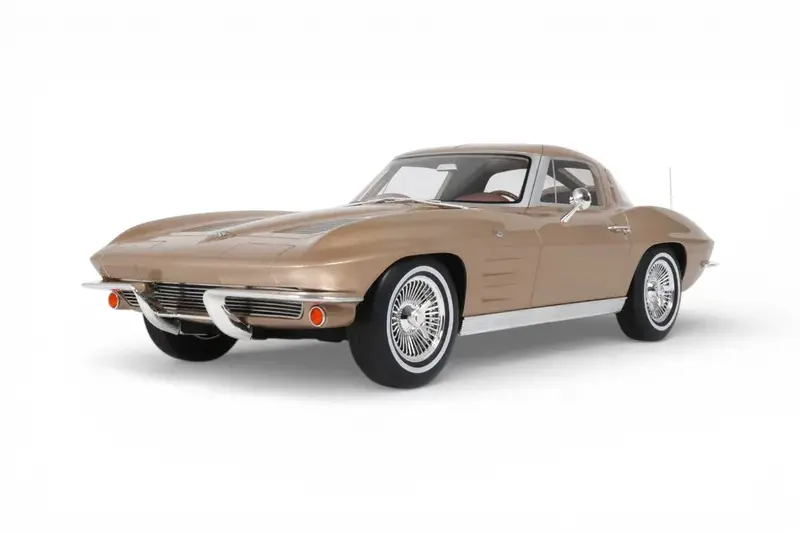 (Pre-Order) 1:12 1963 Chevrolet Corvette C2 -- Brown Metallic -- Gt Spirit 1