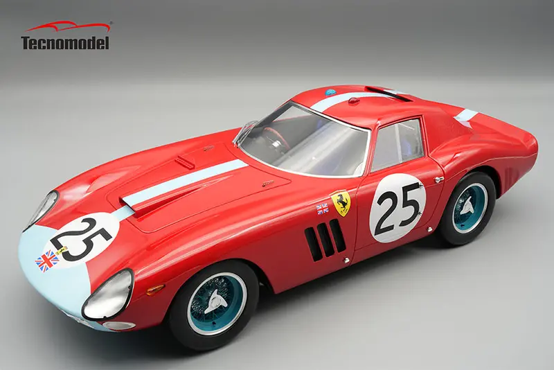 (Pre-Order) 1:12 1964 Le Mans 24H -- #25 Ferrari 250 Gto -- Tecnomodel 1